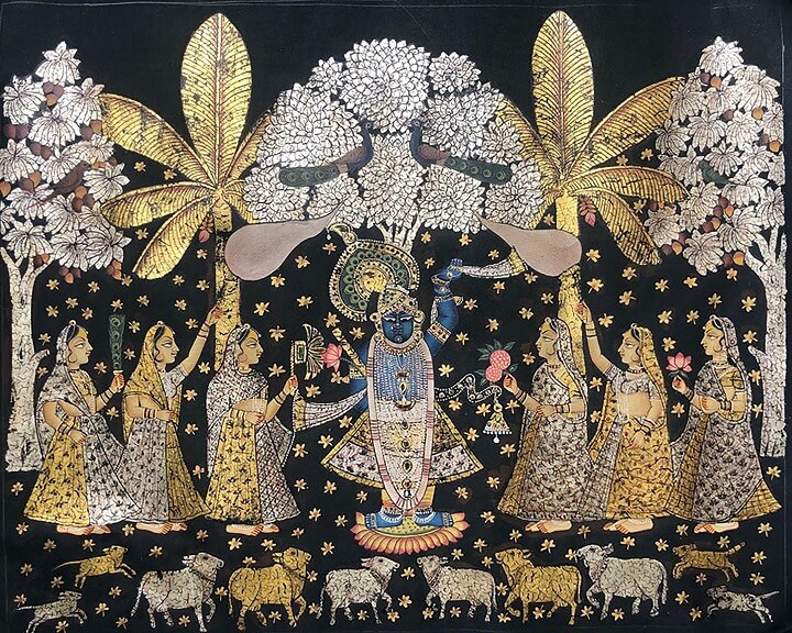 Gold on Cloth | Pichwai Paintings | Pichwai Tradition & Beyond